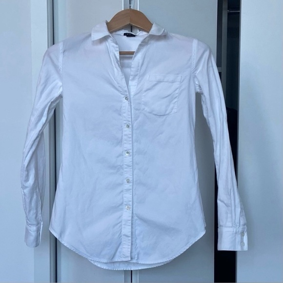 Theory - Nikala Boyfriend Shirt - White Size Small - NET-A-PORTER - Excellent - Picture 5 of 15